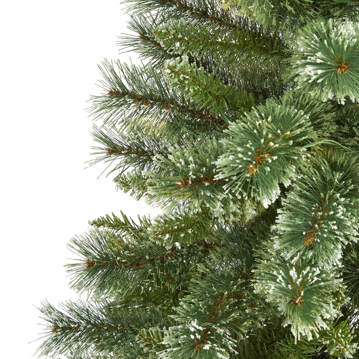 5’ Wisconsin Slim Snow Tip Pine Artificial Christmas Tree with 298 Bendable Branches-Christmas Tree-Parc Decor