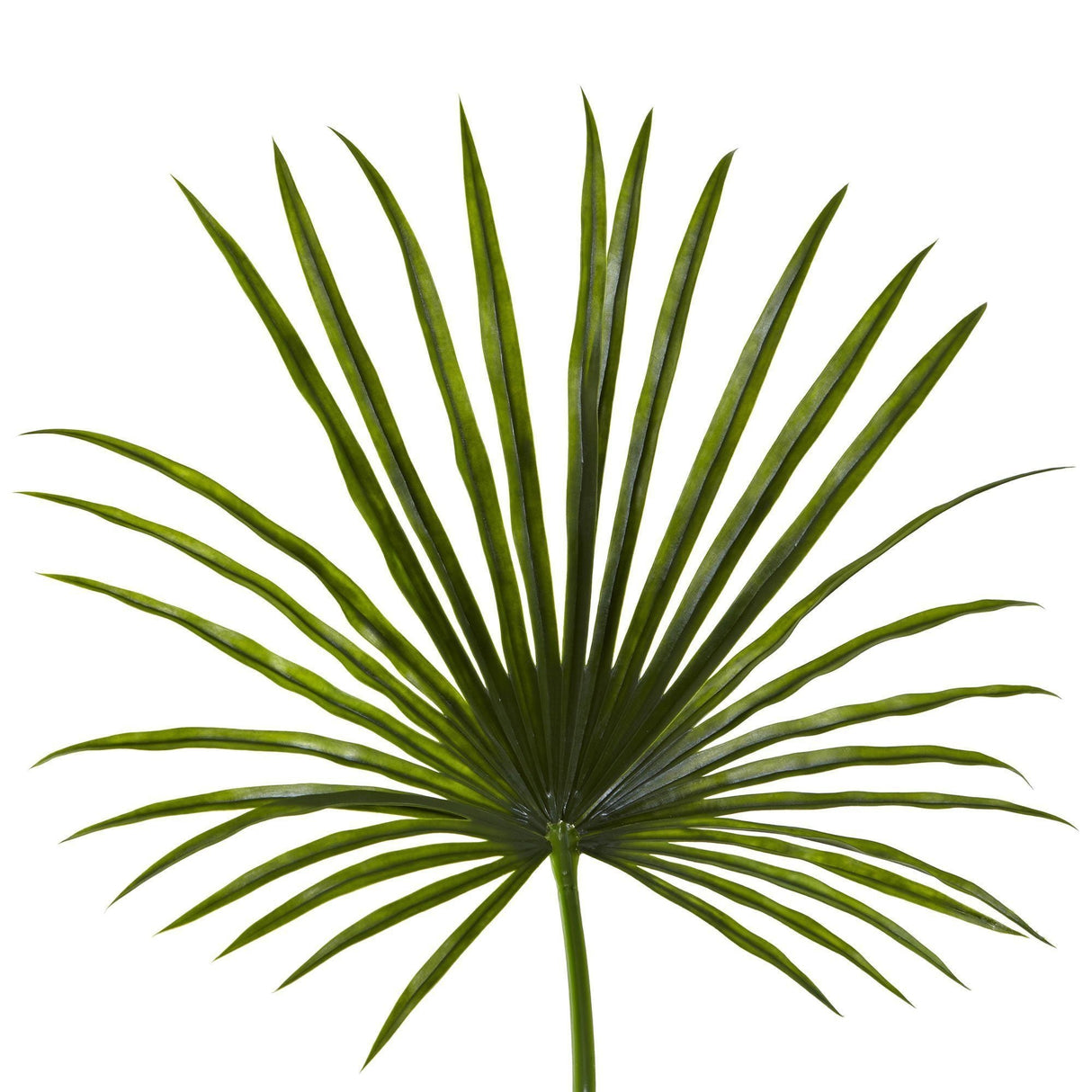 50’’ Fan Palm Spray Artificial Plant (Set of 2)-Stem-Parc Decor