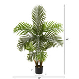 54” Areca Palm Artificial Tree-Parc Decor
