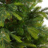 56” North Carolina Spruce Artificial Christmas Tree with 100 Clear Lights and 207 Bendable Branches in Decorative Urn-Christmas Tree-Parc Decor