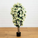 57” Azalea Artificial Tree-Parc Decor