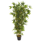 57” Bamboo Artificial Tree (Real Touch) UV Resistant (Indoor/Outdoor)-Parc Decor