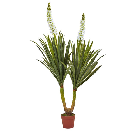 57” Flowering Yucca Plant-Parc Decor