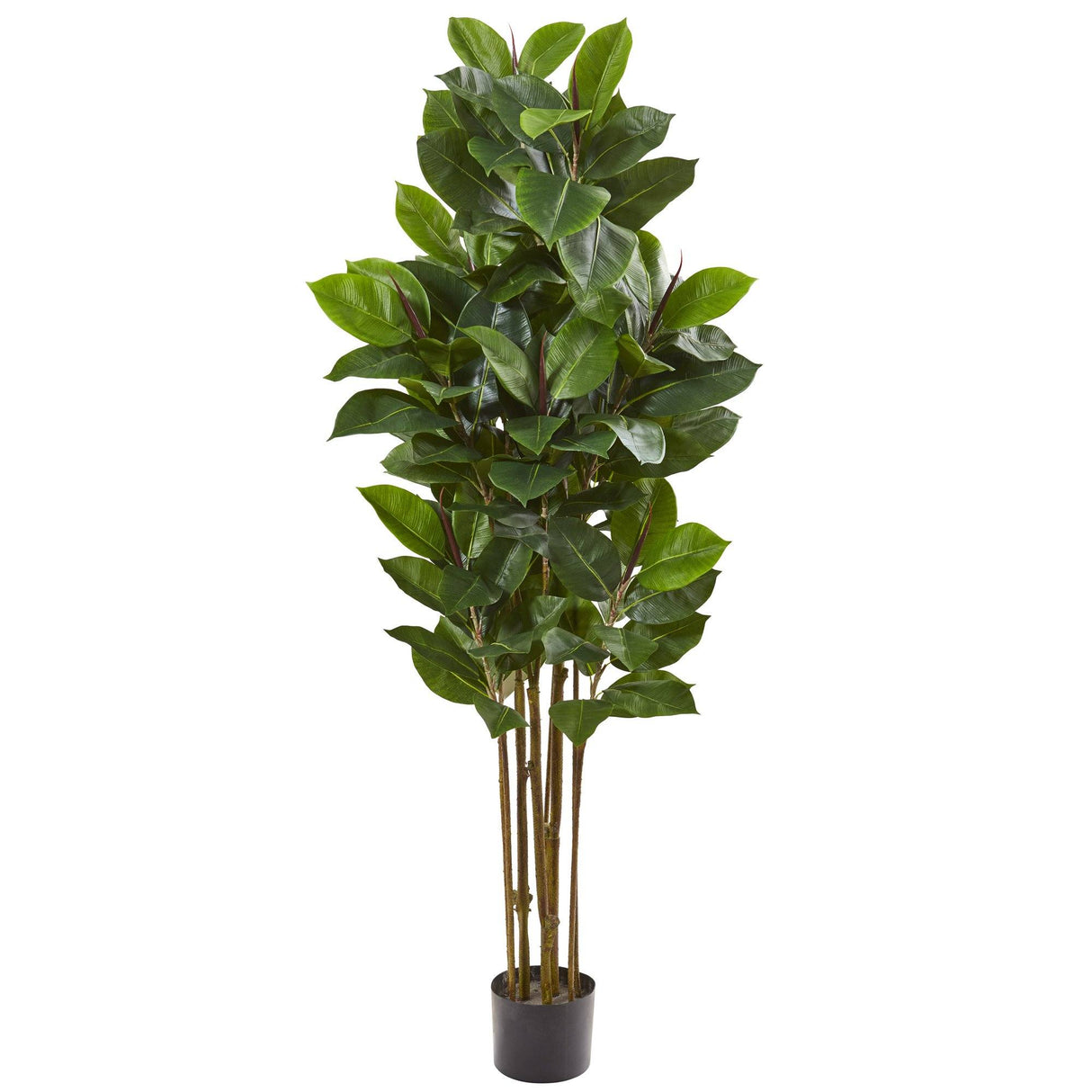 58” Rubber Leaf Artificial Tree-Parc Decor