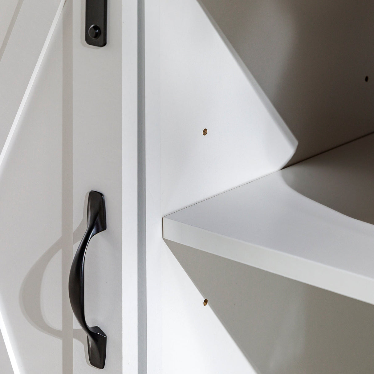 58" Sliding Barn Door TV Stand-Entertainment-Parc Decor