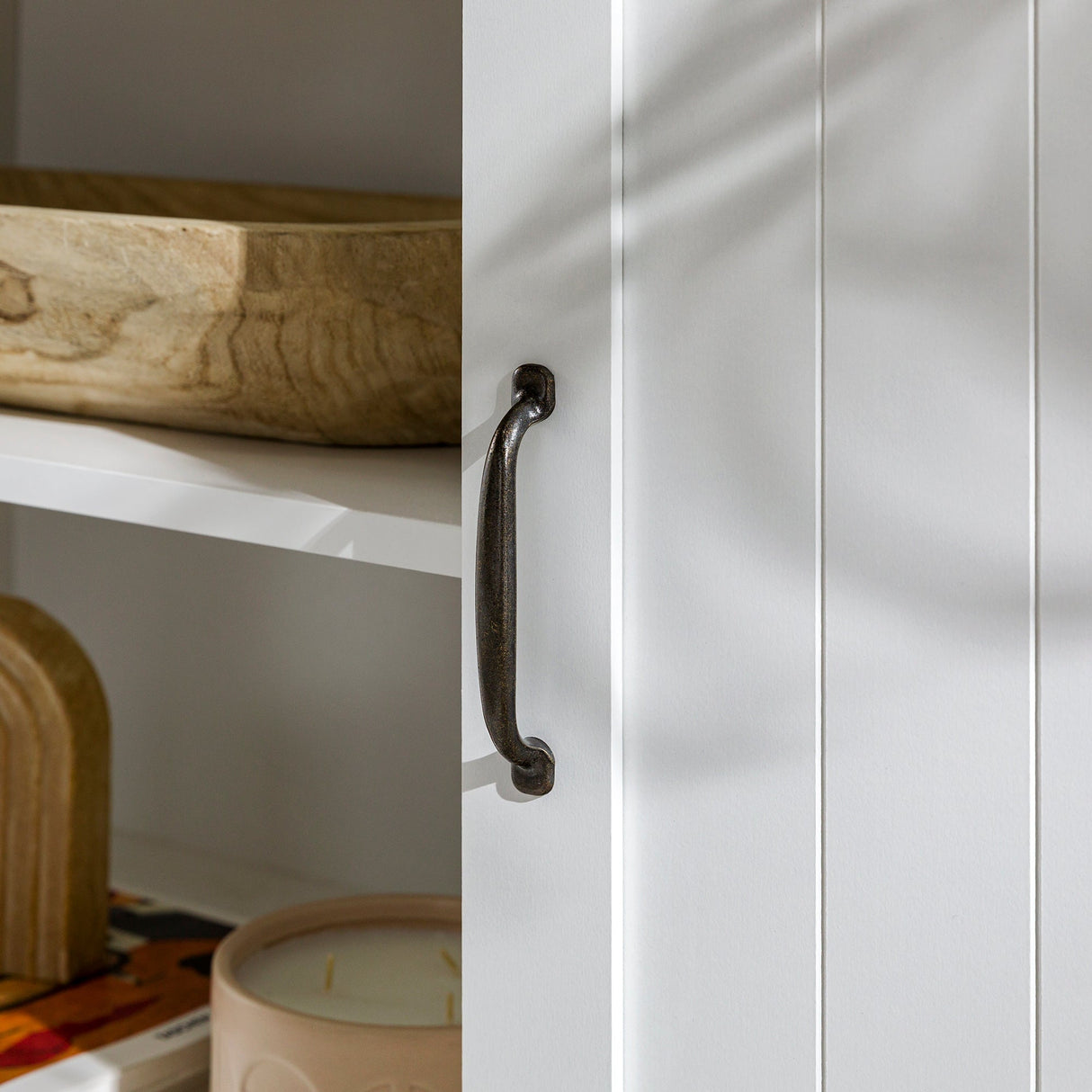 58" Sliding Barn Door TV Stand-Entertainment-Parc Decor