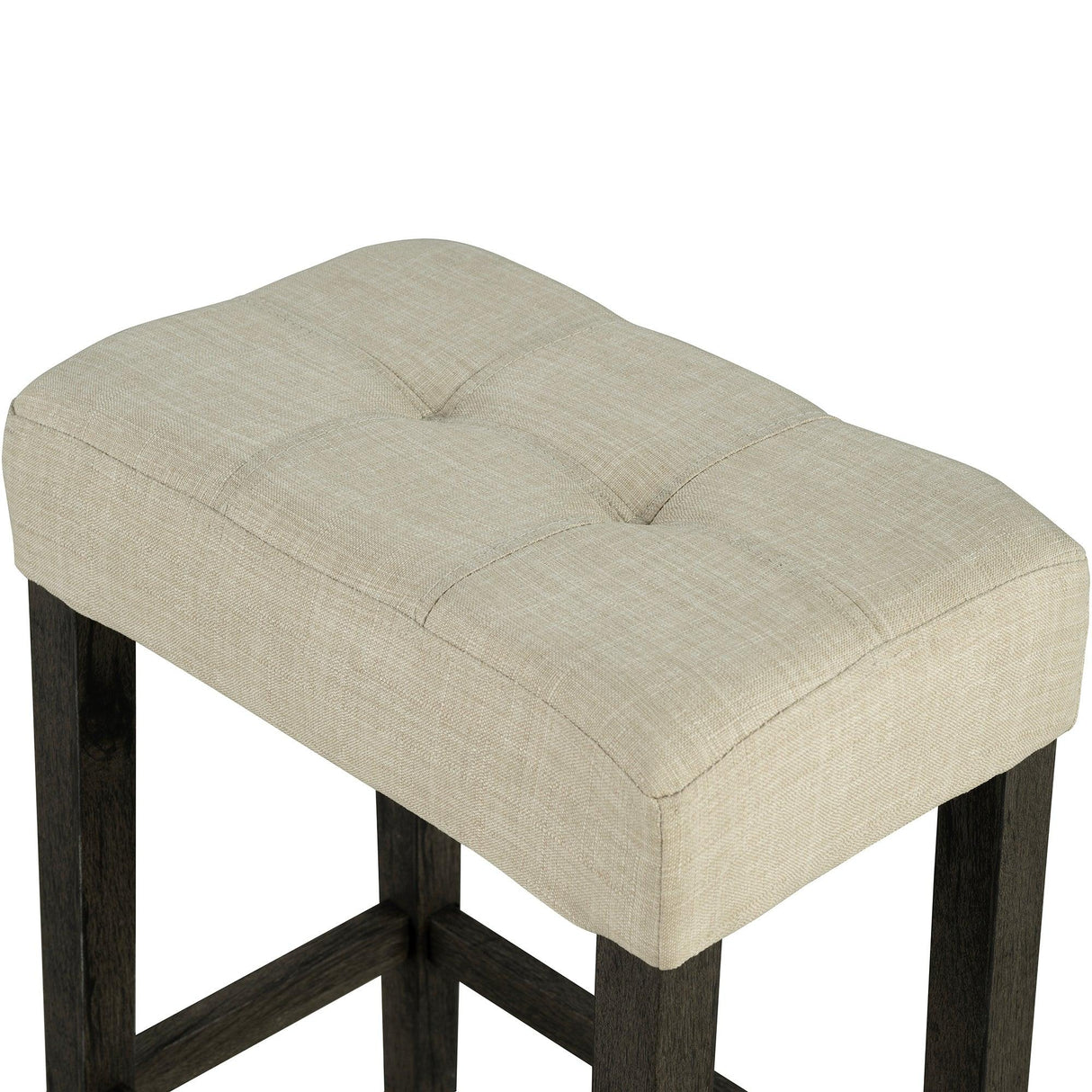 59" Rustic Dining&Bar Table Set with 3 Stools for Apartment, USB-A & USB-C Charging Ports-Parc Decor