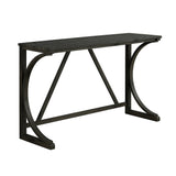 59" Rustic Dining&Bar Table Set with 3 Stools for Apartment, USB-A & USB-C Charging Ports-Parc Decor