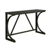 59" Rustic Dining&Bar Table Set with 3 Stools for Apartment, USB-A & USB-C Charging Ports