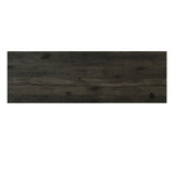 59" Rustic Dining&Bar Table Set with 3 Stools for Apartment, USB-A & USB-C Charging Ports