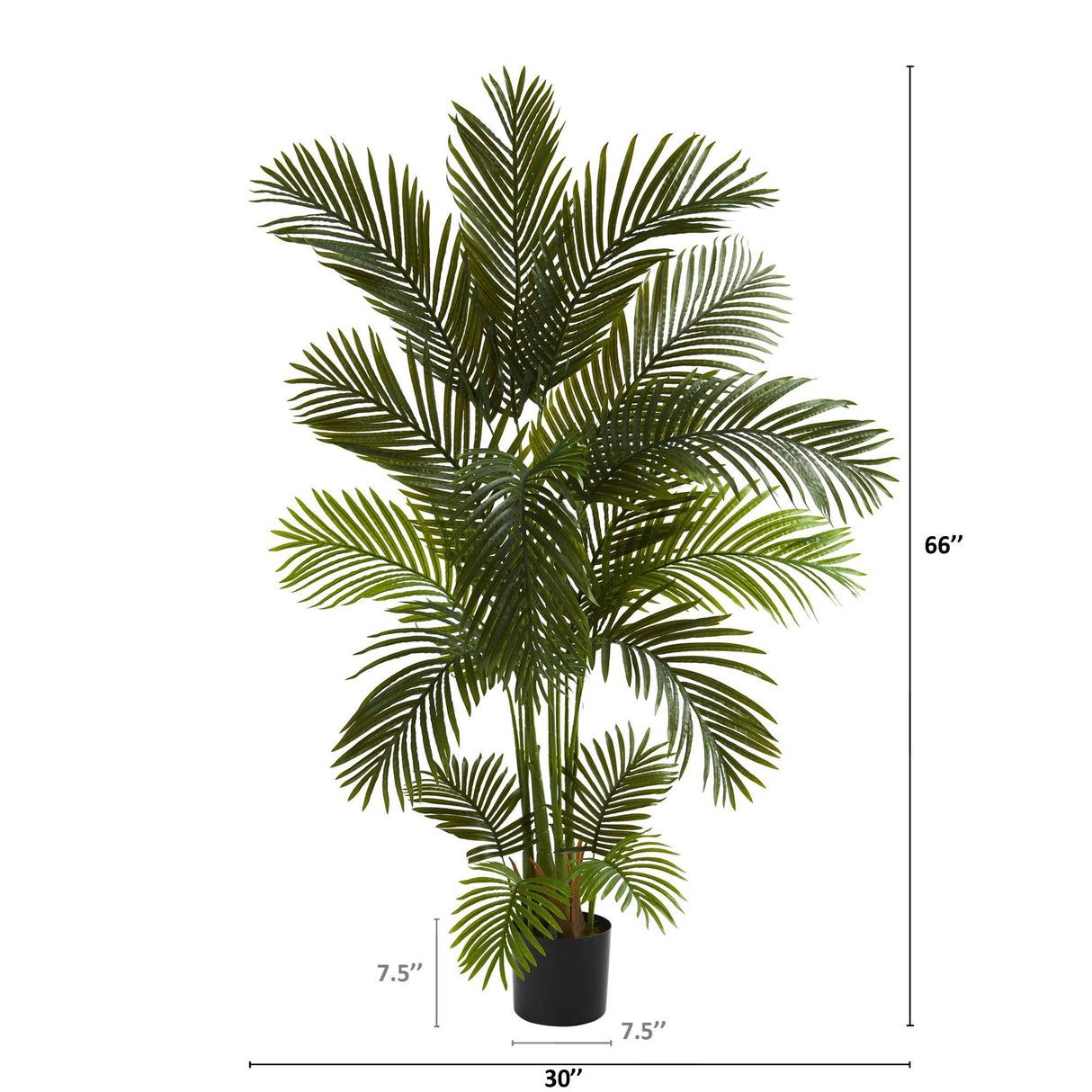 5.5' Areca Palm Artificial Tree-Parc Decor