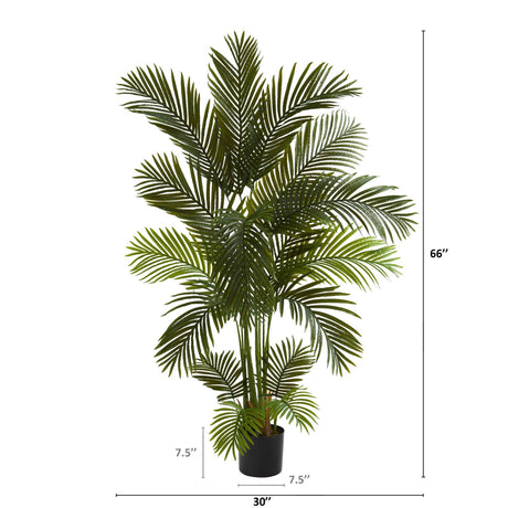 5.5' Areca Palm Artificial Tree-Parc Decor