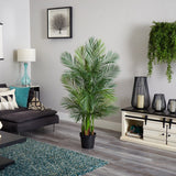 5.5’ Areca Palm Artificial Tree Lush Green-Parc Decor