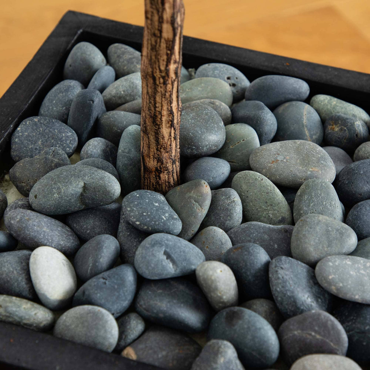 5.5’ Fiddle Leaf Artificial Tree in Black Planter (Real Touch)-Parc Decor