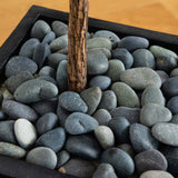 5.5’ Fiddle Leaf Artificial Tree in Black Planter (Real Touch)-Parc Decor