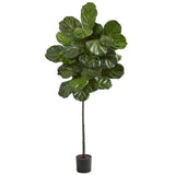 5.5’ Fiddle Leaf Artificial Tree-Parc Decor