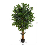 5.5’ Palace Ficus Artificial Tree-Parc Decor