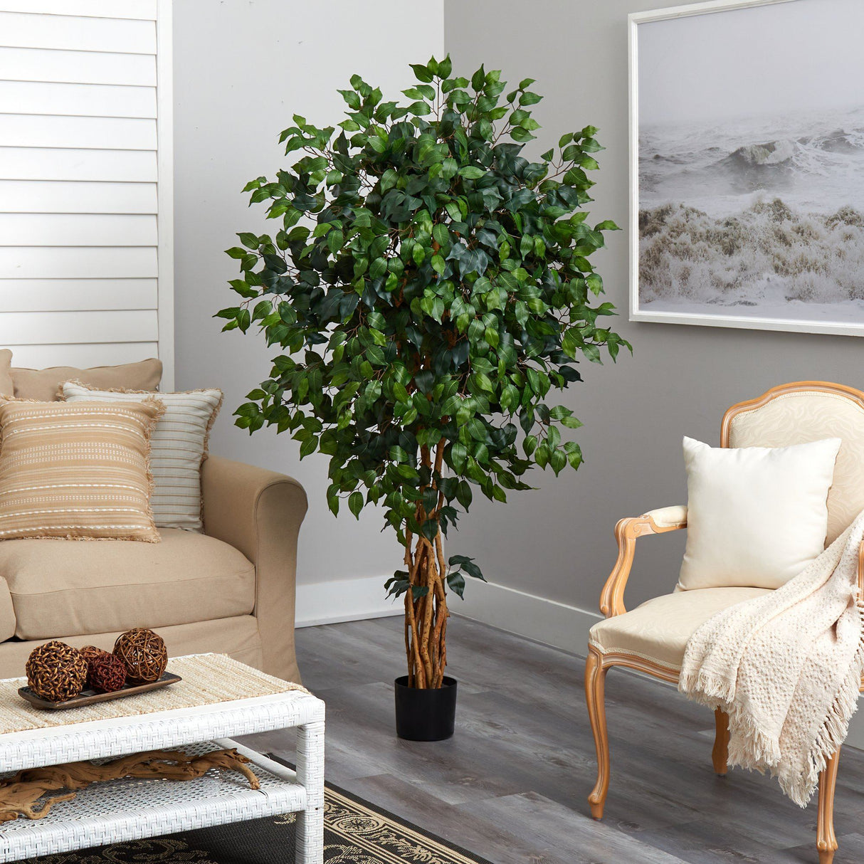 5.5’ Palace Ficus Artificial Tree-Parc Decor