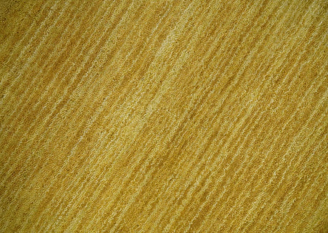 5.7x7.7 Ombre Brown and Gold Woollen Hand Woven Southwestern Gabbeh Rug