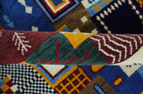 5x7 Multicolor Abstract Wool Hand Woven Southwestern Lori Gabbeh Rug