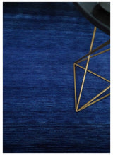 5x7 Ombre Premium look Blue Wool Hand Woven Southwestern Gabbeh Rug