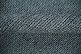 5x8 and 8x10 Braided Wool Solid Gray Hand Woven Soft Plush Area Rug