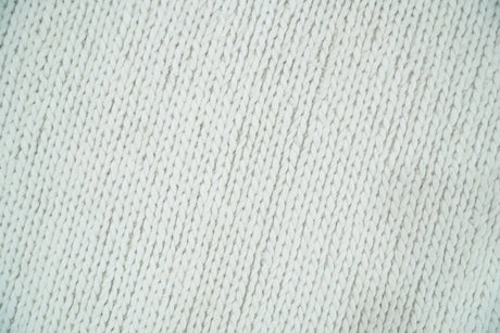 5x8 and 8x10 Braided Wool Solid White Hand Woven Soft Plush Area Rug