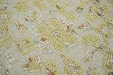 5x8 Hand Hooked Yellow and Ivory Wool Textured Loop Area Rug | GAR6-Area Rug-Parc Decor