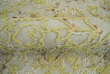 5x8 Hand Hooked Yellow and Ivory Wool Textured Loop Area Rug | GAR6-Area Rug-Parc Decor