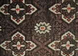 5x8 Hand Knotted Brown, Beige and Rust Antique Style Contemporary Bamboo Silk Area Rug