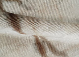 5x8 Hand Woven Beige and Brown Modern Floral Art Silk Rug