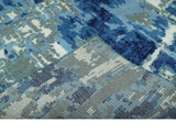 5x8 Modern Abstract Hand Knotted Wool Area Rug