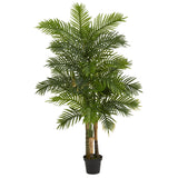 6' Areca Palm Artificial Tree (Real Touch)-Parc Decor
