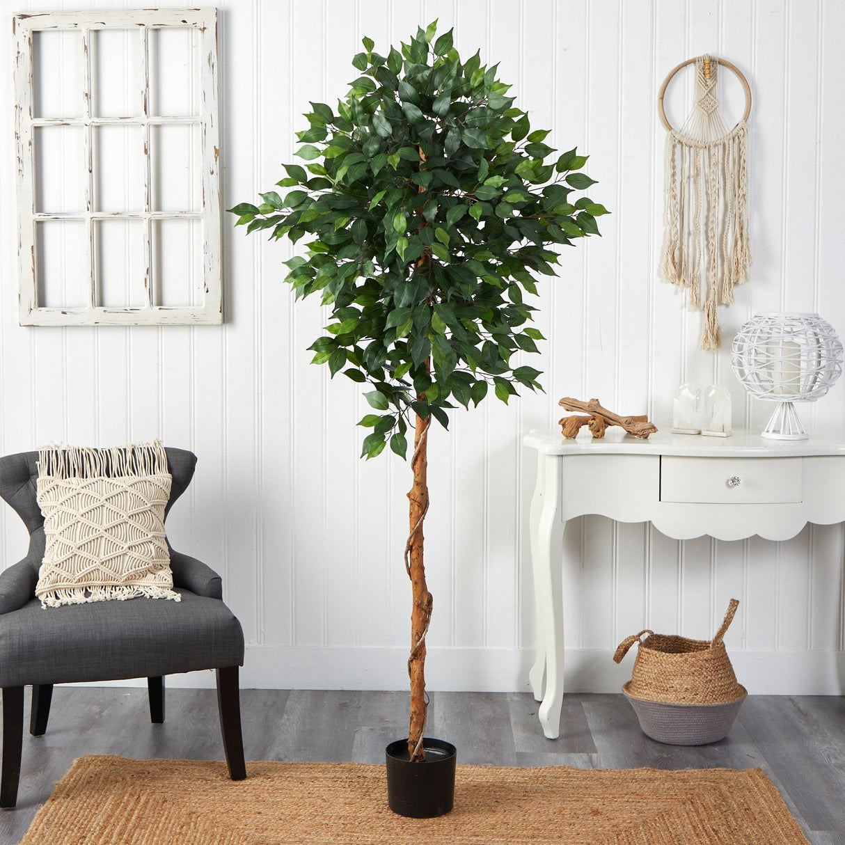 6’ Artificial Ficus Tree-Parc Decor