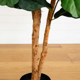 6’ Artificial Fiddle Leaf Fig Tree-Parc Decor