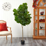 6’ Artificial Fiddle Leaf Fig Tree-Parc Decor