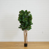 6’ Artificial Fiddle Leaf Fig Tree-Parc Decor