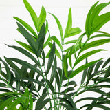 6' Artificial Green Bamboo Palm Silk Tree-Parc Decor