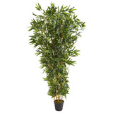 6’ Bamboo Artificial Tree (Real Touch) UV Resistant (Indoor/Outdoor)-Parc Decor