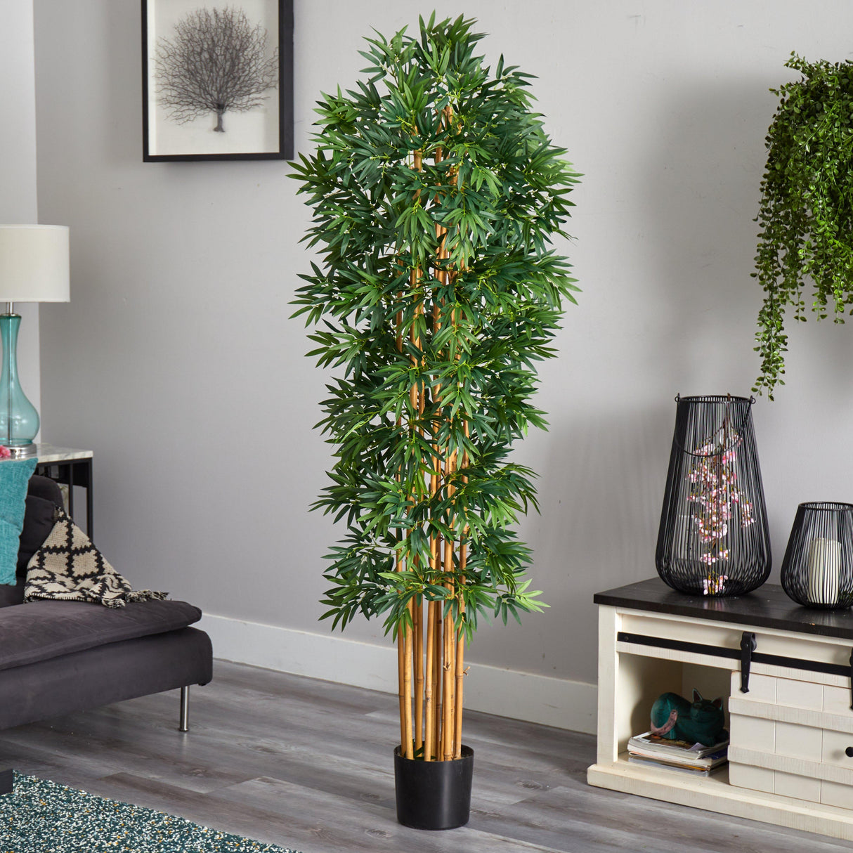 6' Bamboo Japanica Silk Tree-Parc Decor