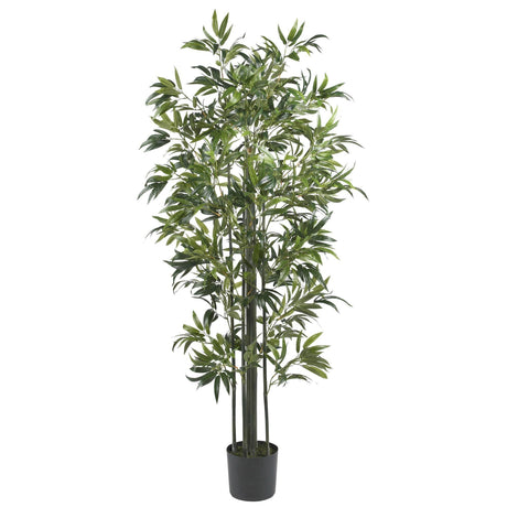 6' Bamboo Silk Tree (Green Trunks)-Parc Decor