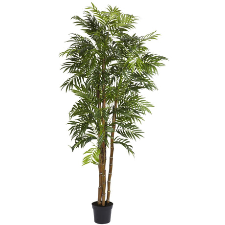 6' Bella Palm Silk Tree-Parc Decor