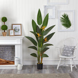 6’ Bird of Paradise Artificial Plant-Parc Decor