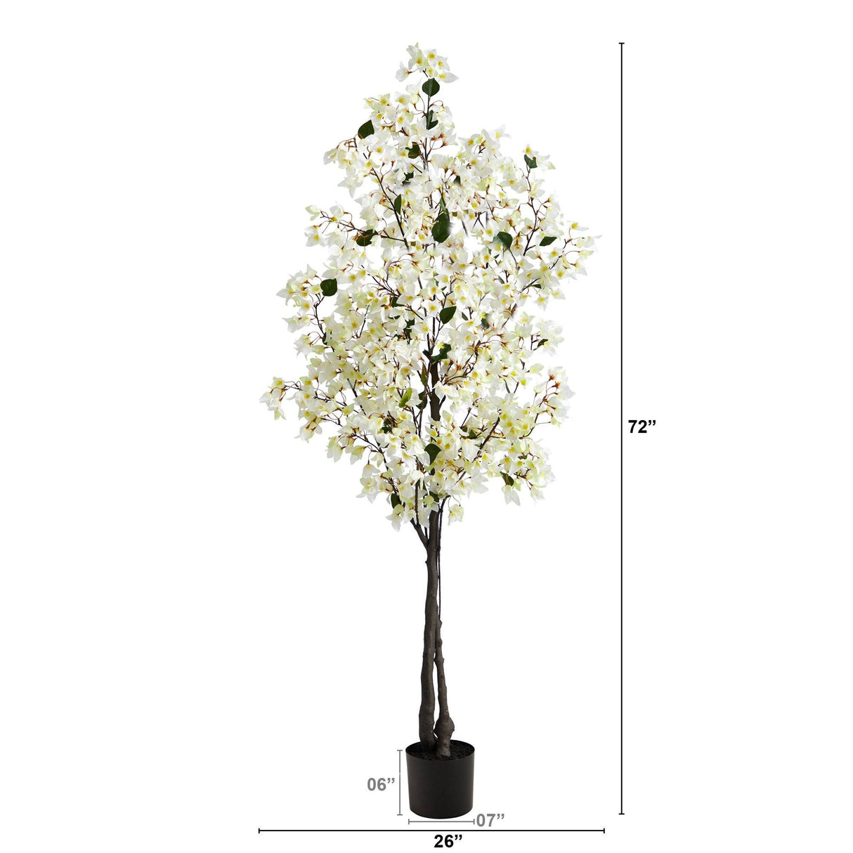 6’ Bougainvillea Artificial Tree-Parc Decor
