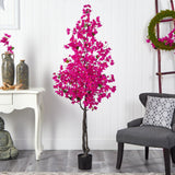 6’ Bougainvillea Artificial Tree-Parc Decor