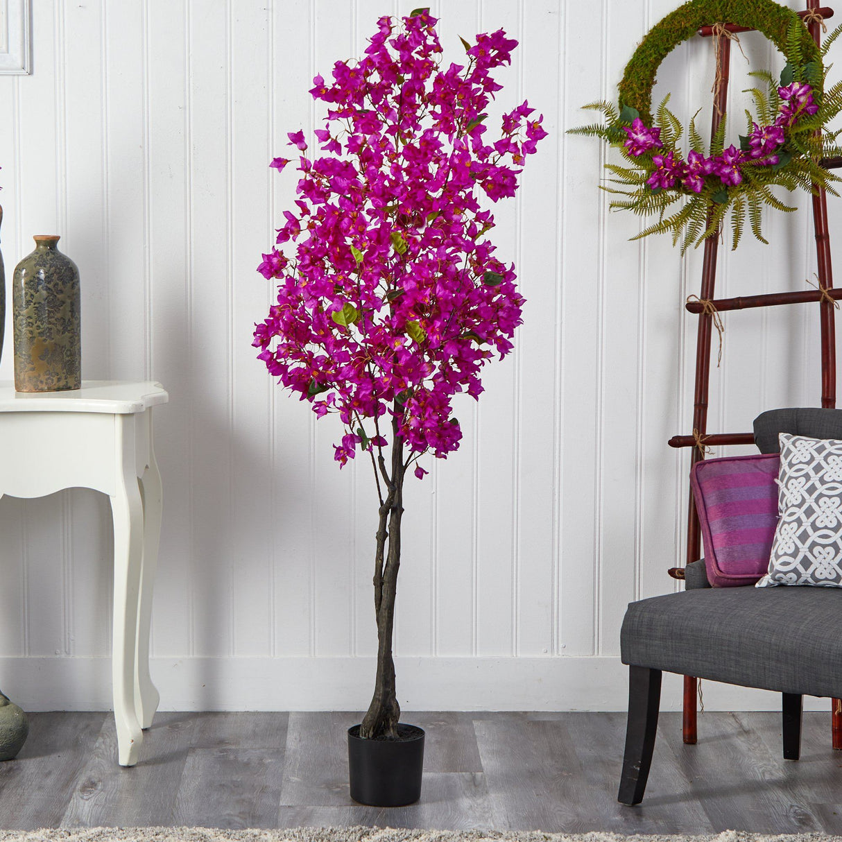 6’ Bougainvillea Artificial Tree-Parc Decor