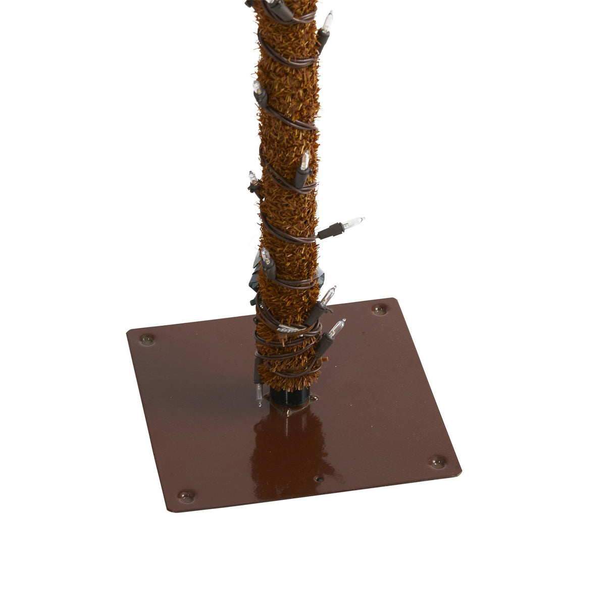 6’ Christmas Palm Artificial Tree with 200 Warm White LED Lights-Parc Decor