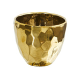 6” Designer Gold Vase-Parc Decor