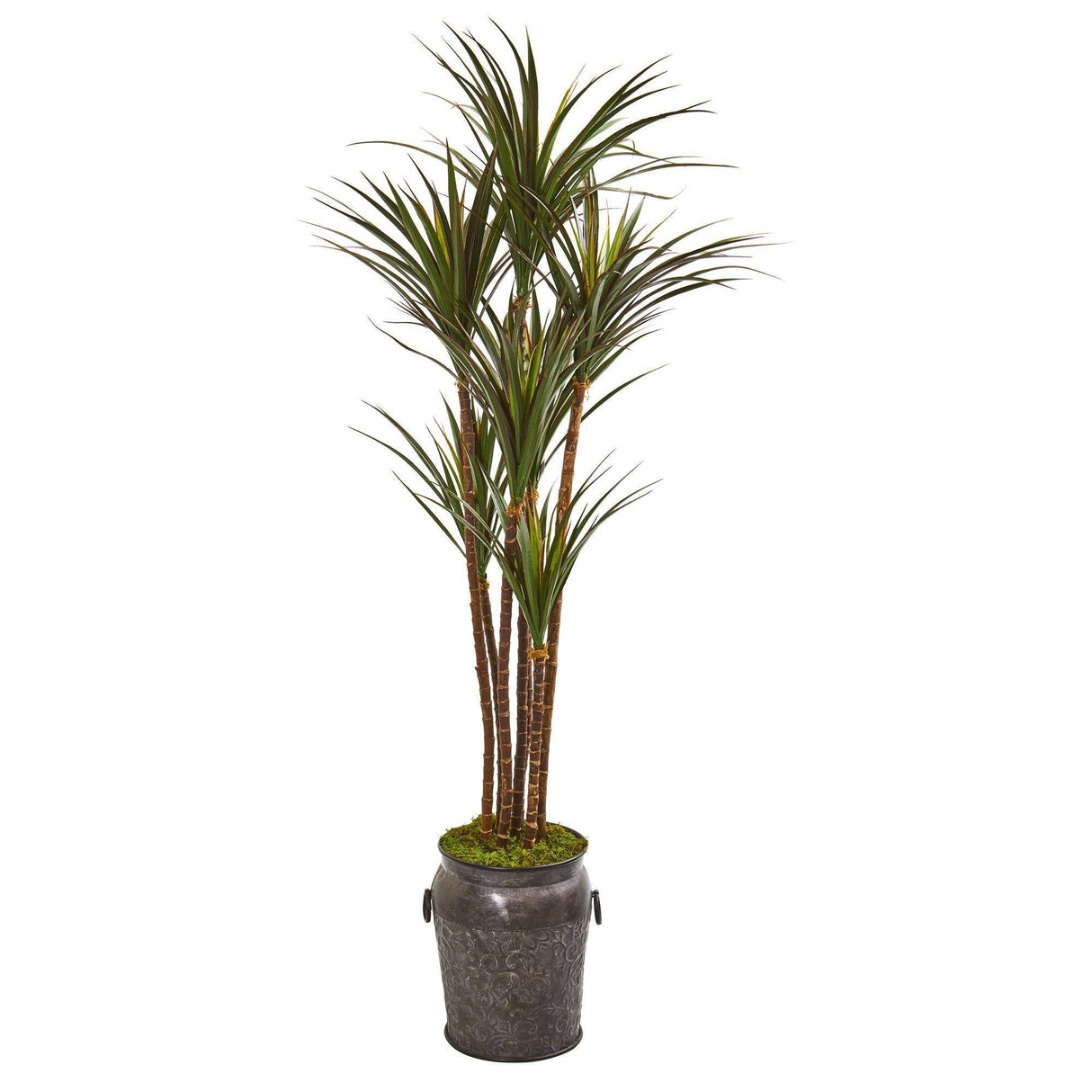 6’ Giant Yucca Artificial Tree in Decorative Planter(Indoor/Outdoor)-Parc Decor