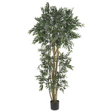 6' Green Ash Silk Tree-Parc Decor